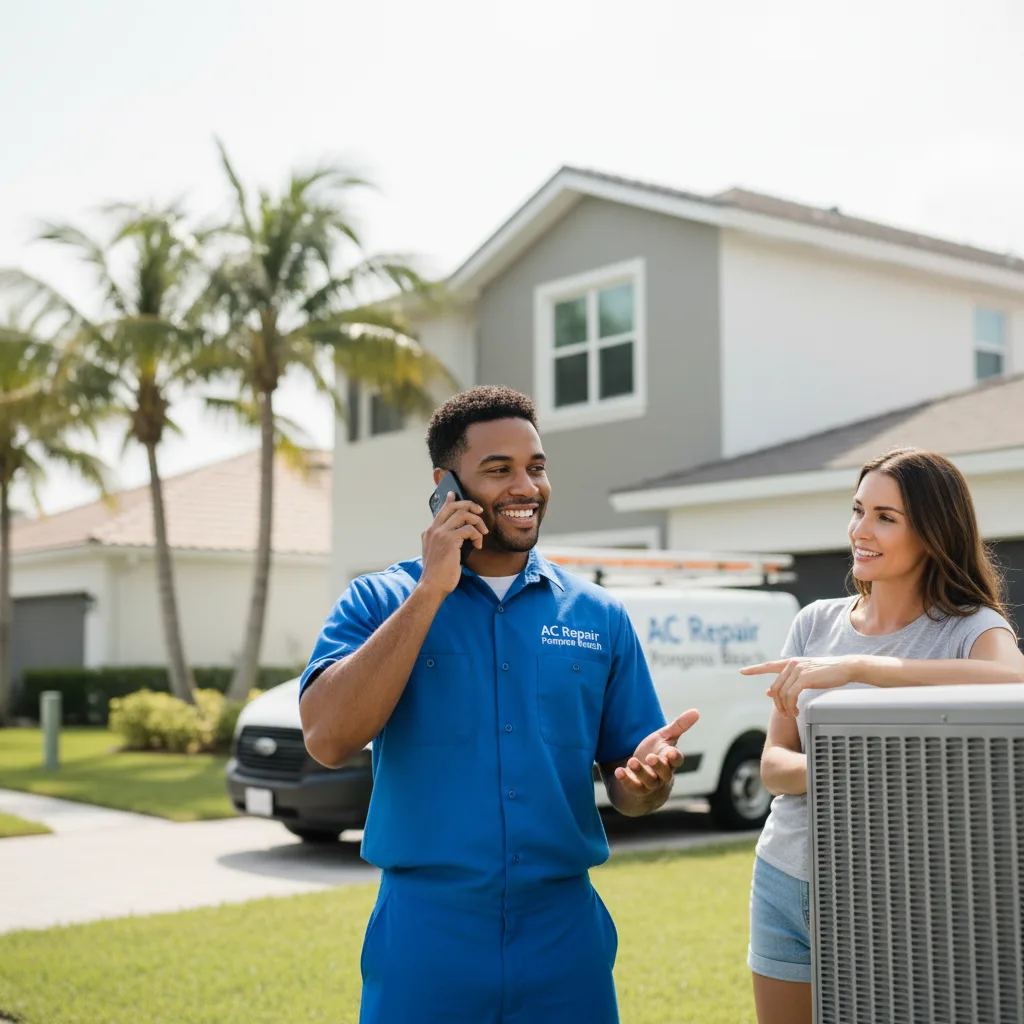AC Repair Pompano Beach customer support in Hattieville